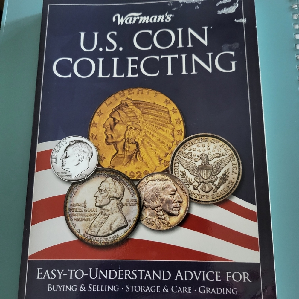 US coin collecting book